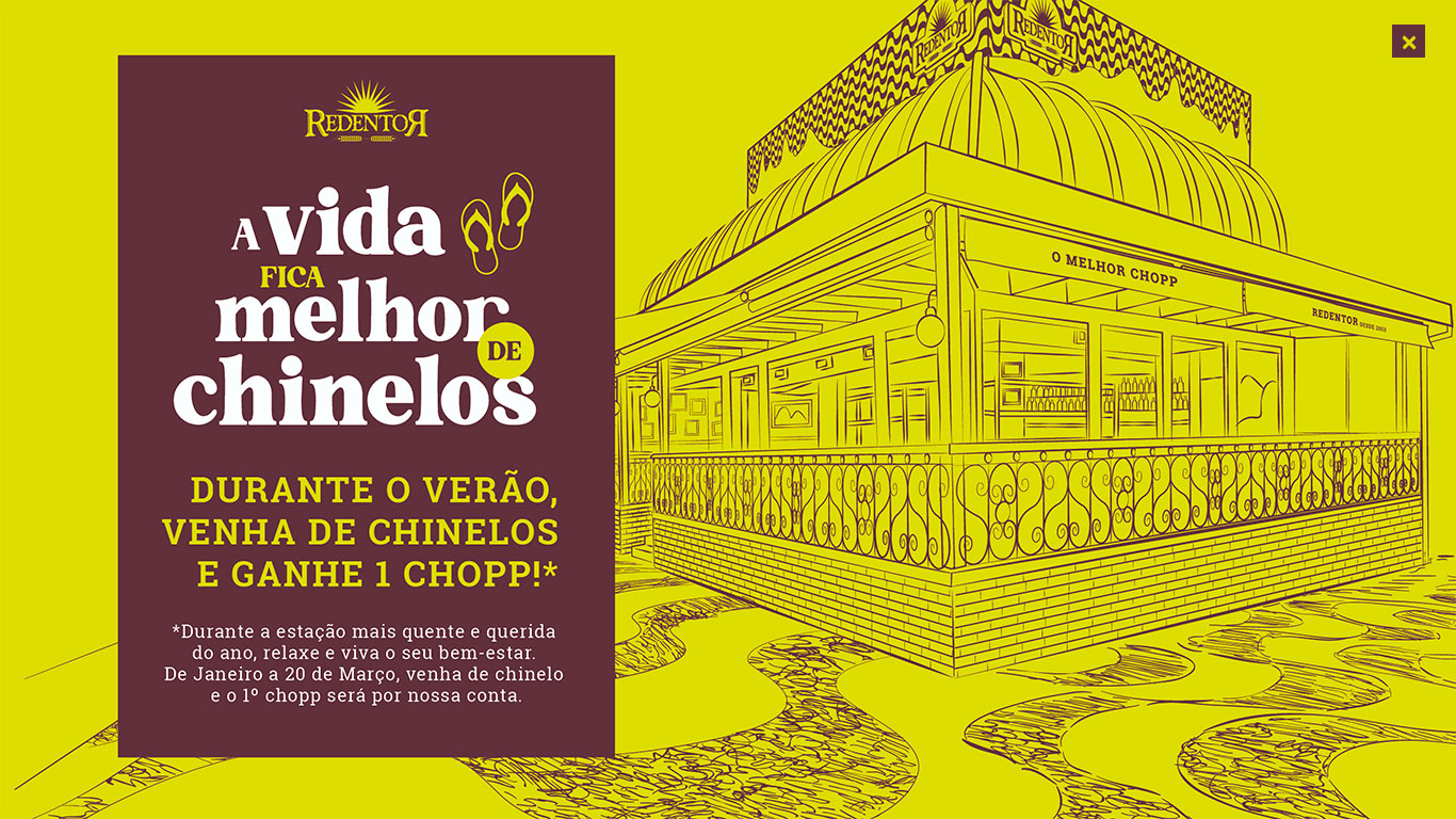 A Vida Fica Melhor de Chinelos