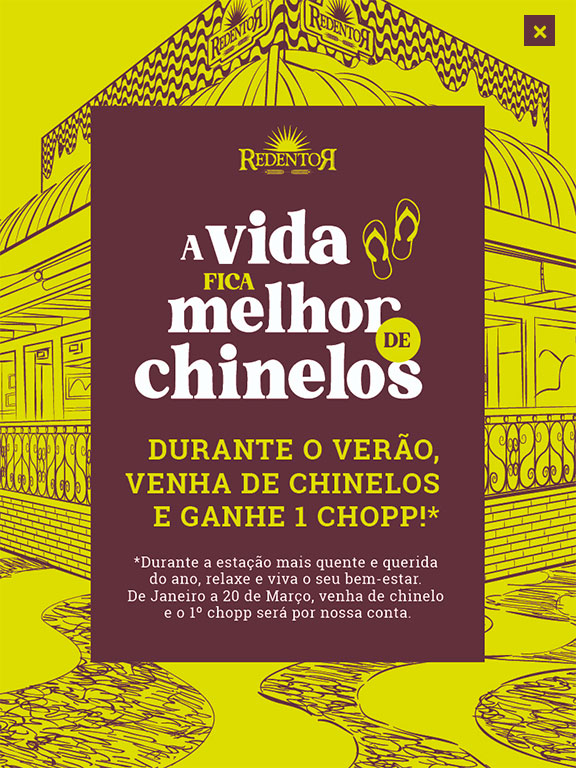 A Vida Fica Melhor de Chinelos